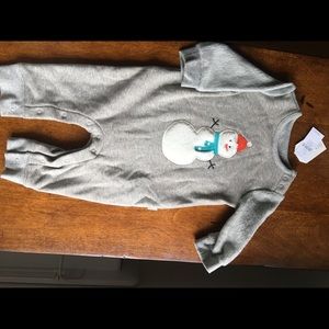 Baby Gap warm Christmas onesie.  New with tags.